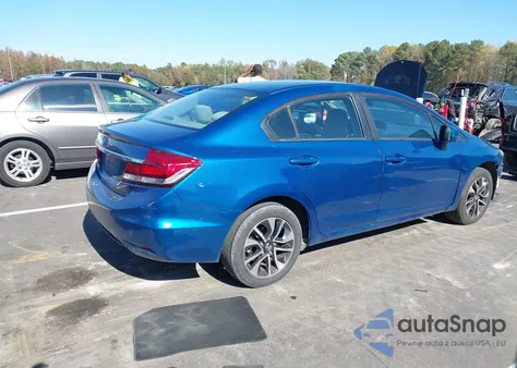 2013 Honda Civic Ex z USA, uszkodzony, nr VIN 19XFB2F86DE242530